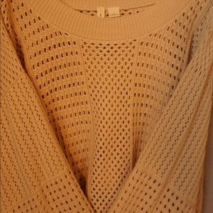Anthropologie sweater size small. Wide sleeves and beautiful detail.